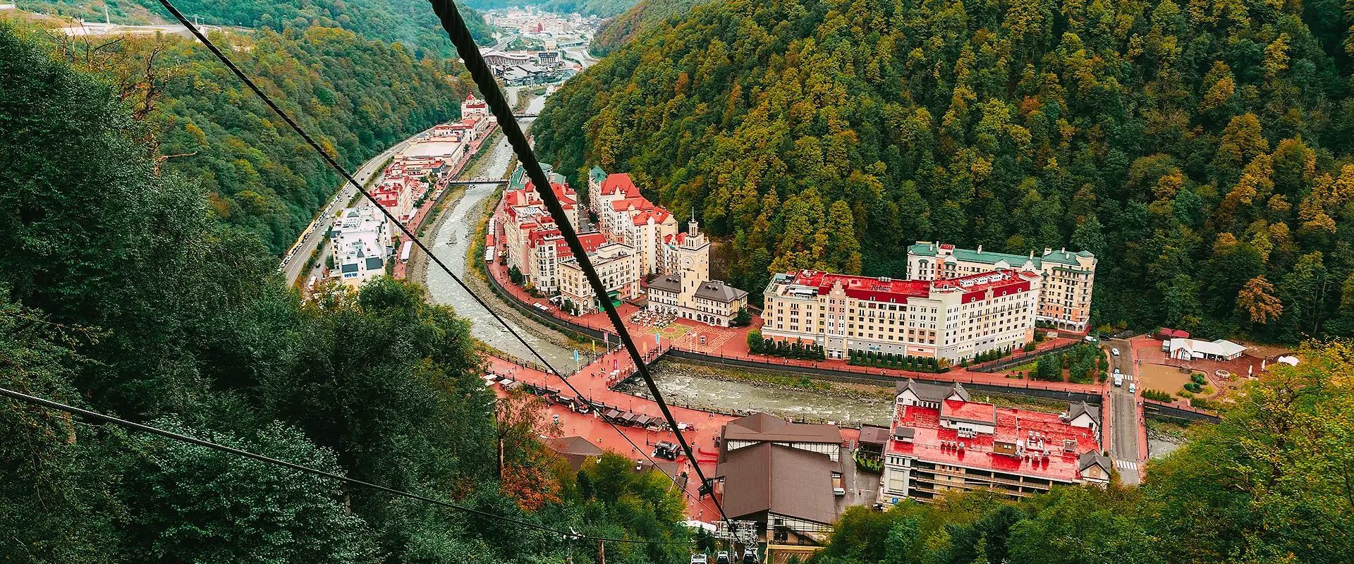 фото Красная Поляна зимой и летом