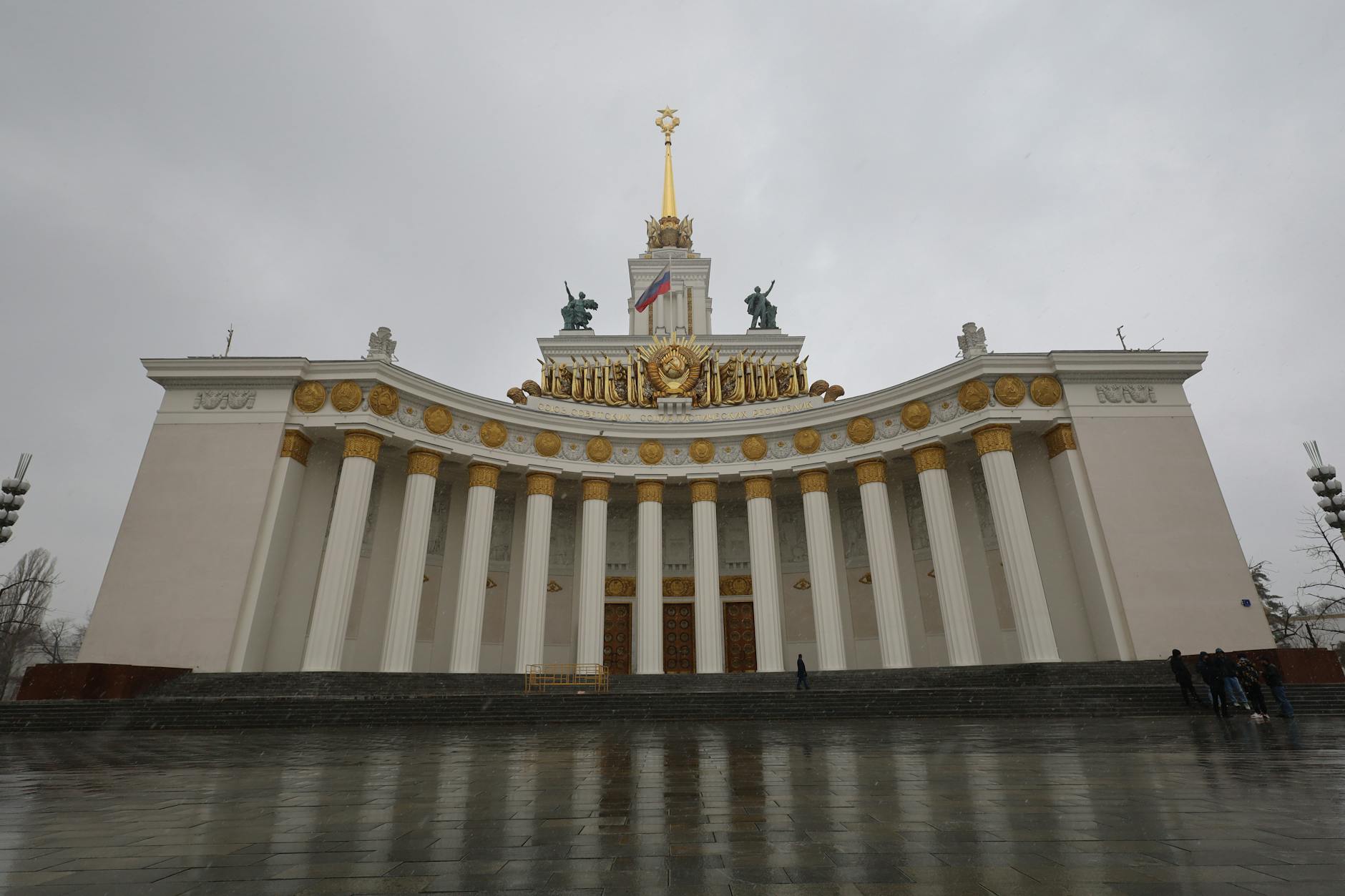 Вечер: Парк Горького и Воробьевы горы - Москва